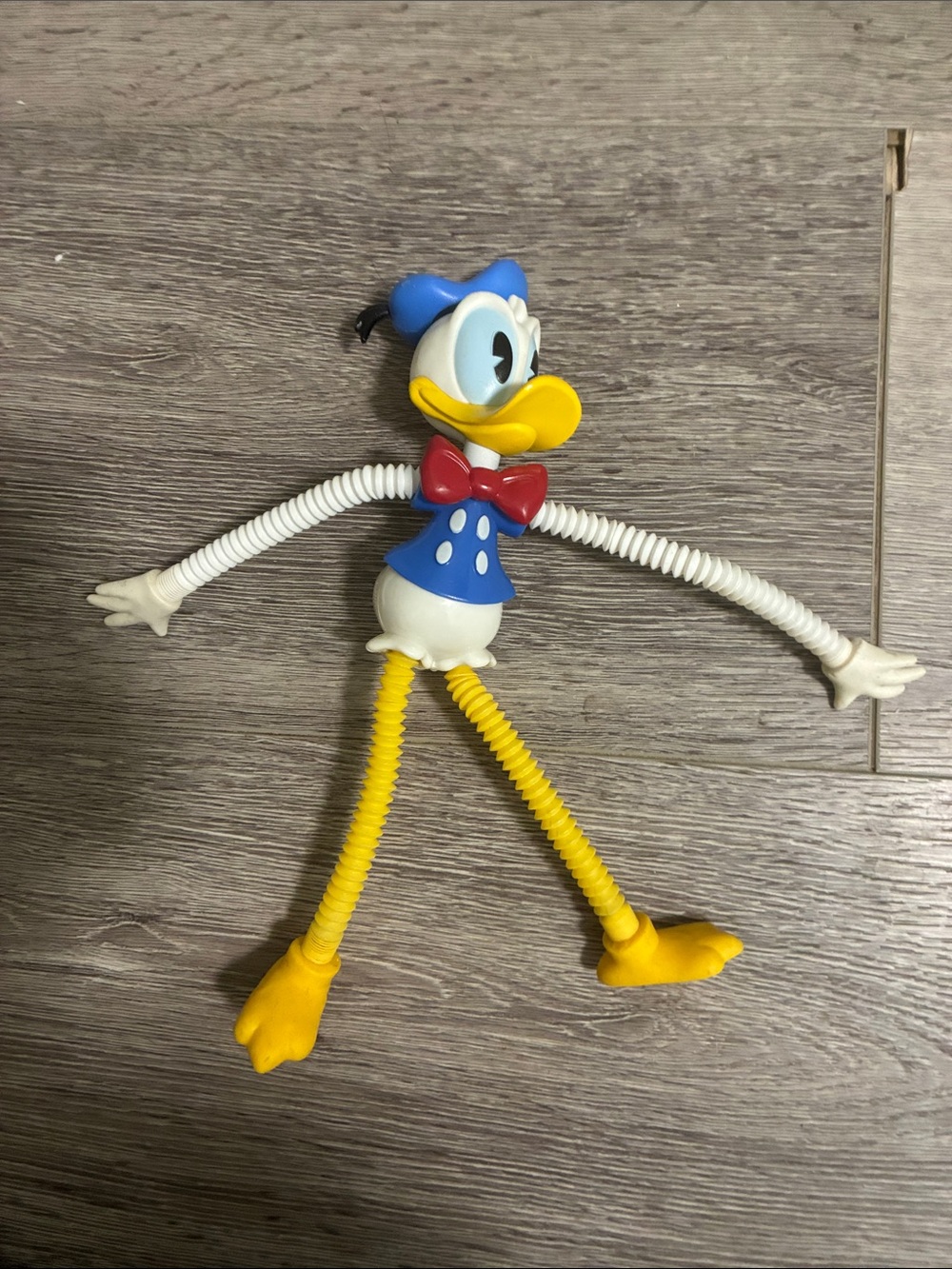 Donald Duck Flexible Bendable Figure - Blue, Yellow, Red, White